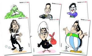 Descárgate los pósters con las caricaturas del Carnaval