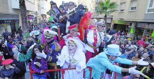 El carrusel beduino se hace cita imprescindible en el Carnaval
