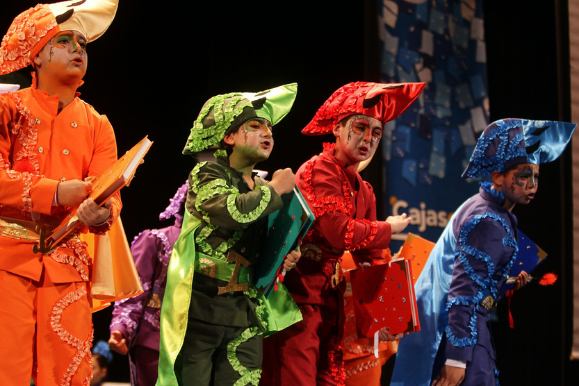 Los más pequeños protagonizan la primera Final del Carnaval 2012