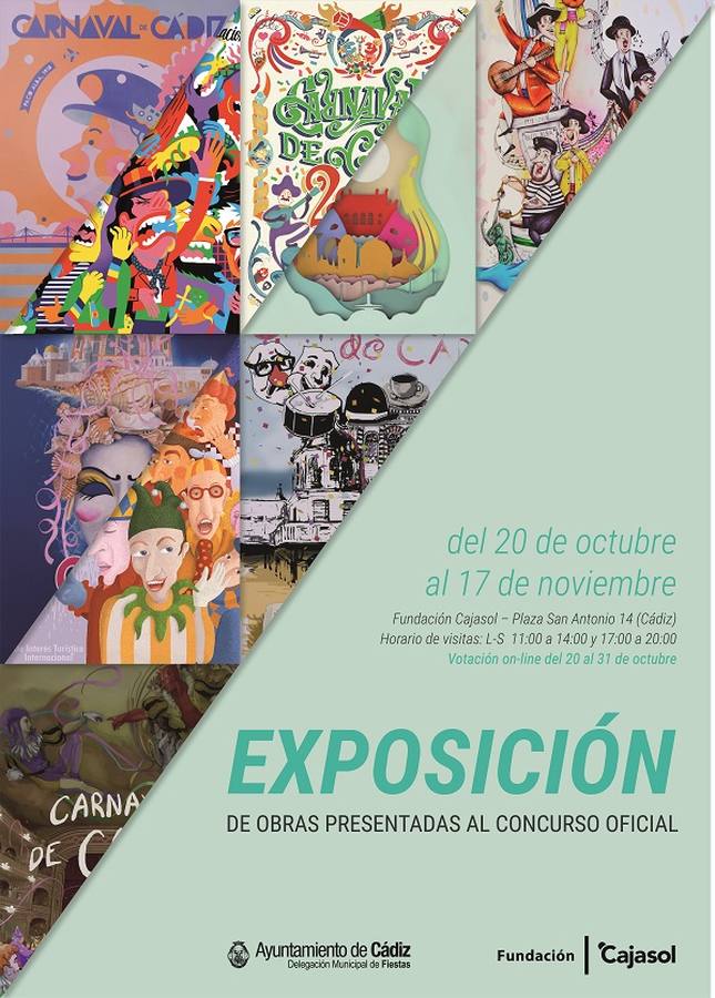 La votación ‘on line’ para elegir el cartel del Carnaval 2018 será del 20 al 31 de octubre