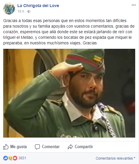 Emocionante despedida a Manolo Cornejo, el maestro de los chirigoteros
