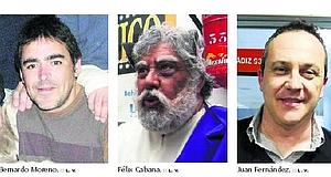 El Habichuela, Juan Fernández, Félix Cabana y Bernardi, antifaces de oro