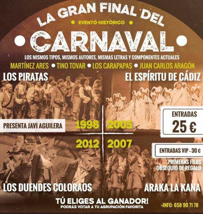 ¿La mejor final de la historia del Carnaval de Cádiz? Es posible
