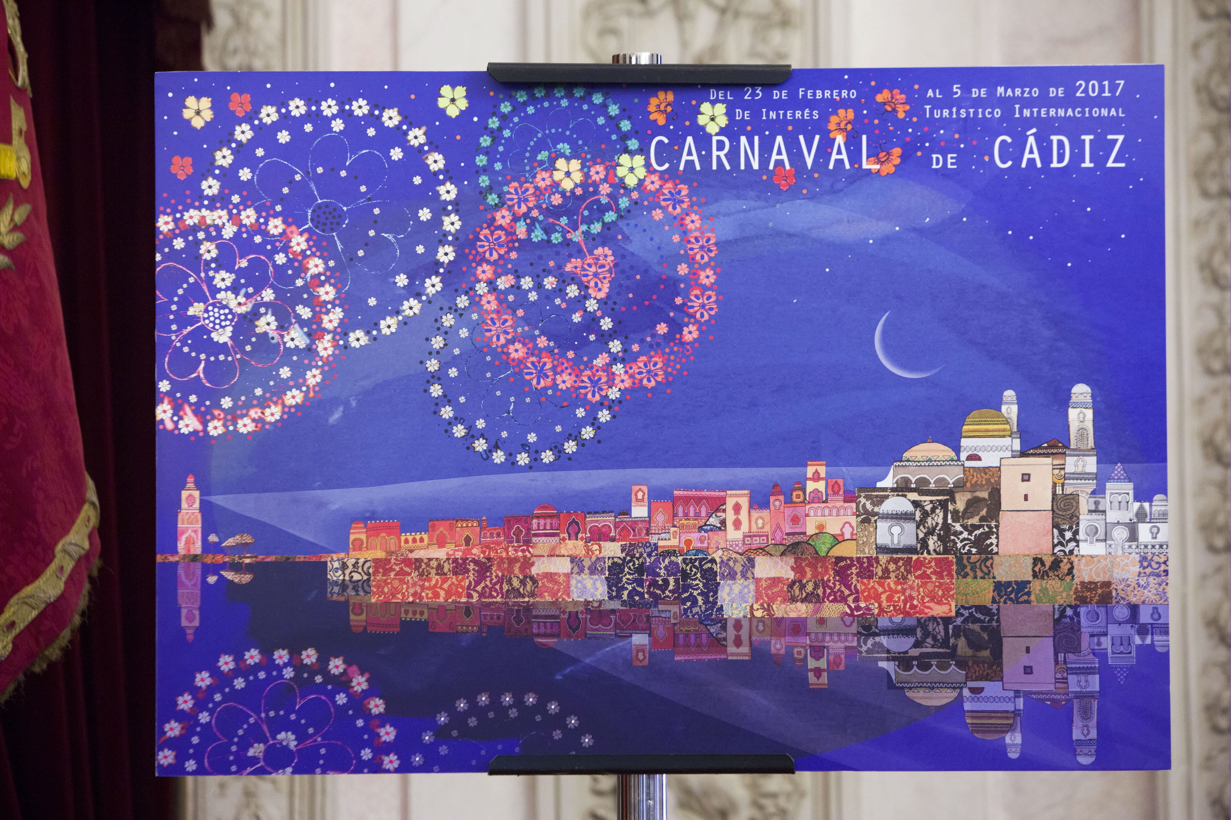 Los nacidos o empadronados en Cádiz podrán votar de forma presencial su cartel favorito para anunciar el carnaval