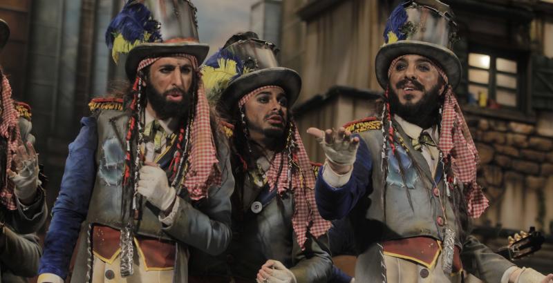 Los Millonarios, la comparsa de Juan Carlos Aragón, nunca tuvo rival en el Carnaval