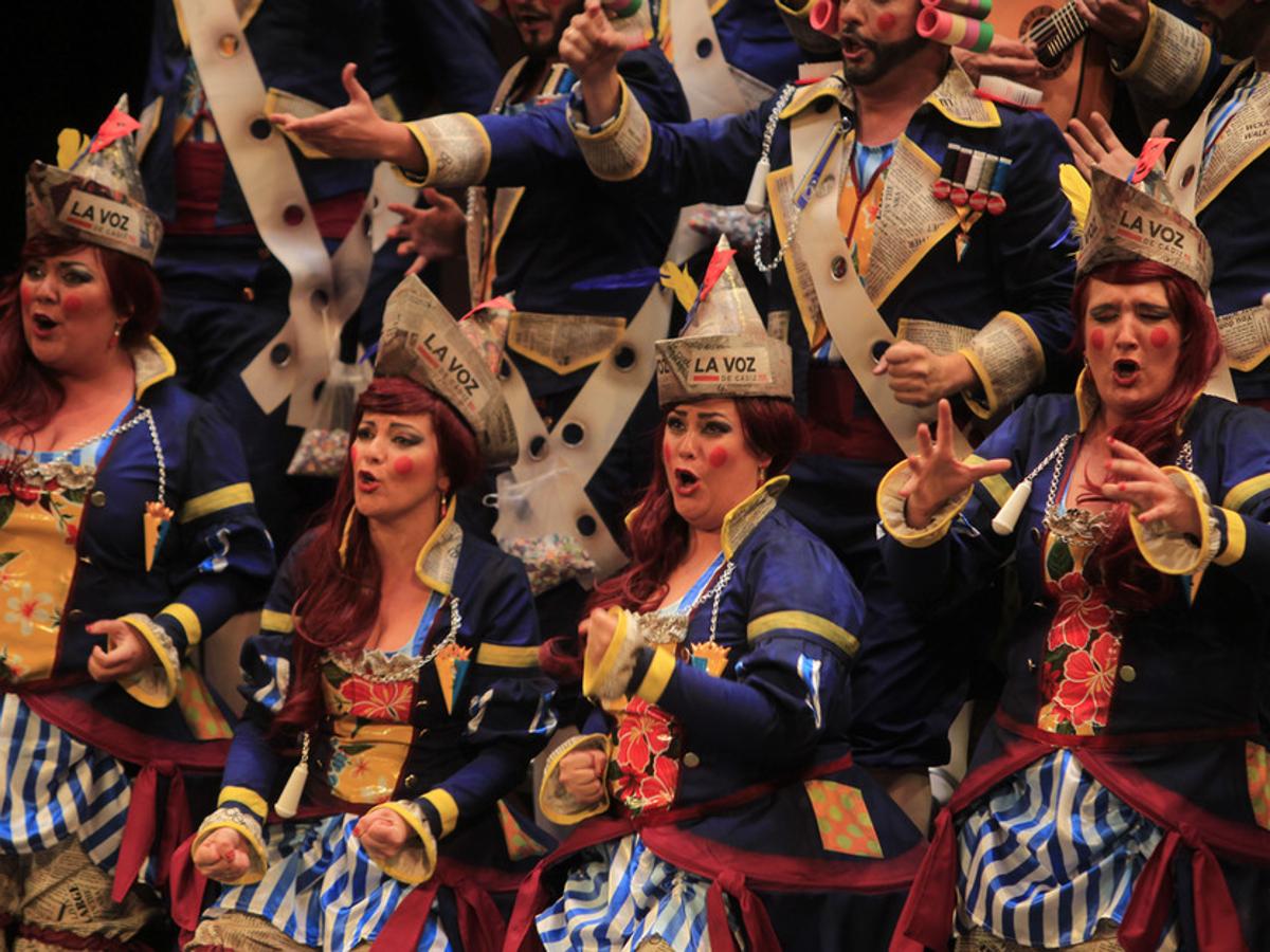 El Carnaval de Cádiz canta una copla a la Infanta Cristina y a Urdangarin el mismo día de la sentencia