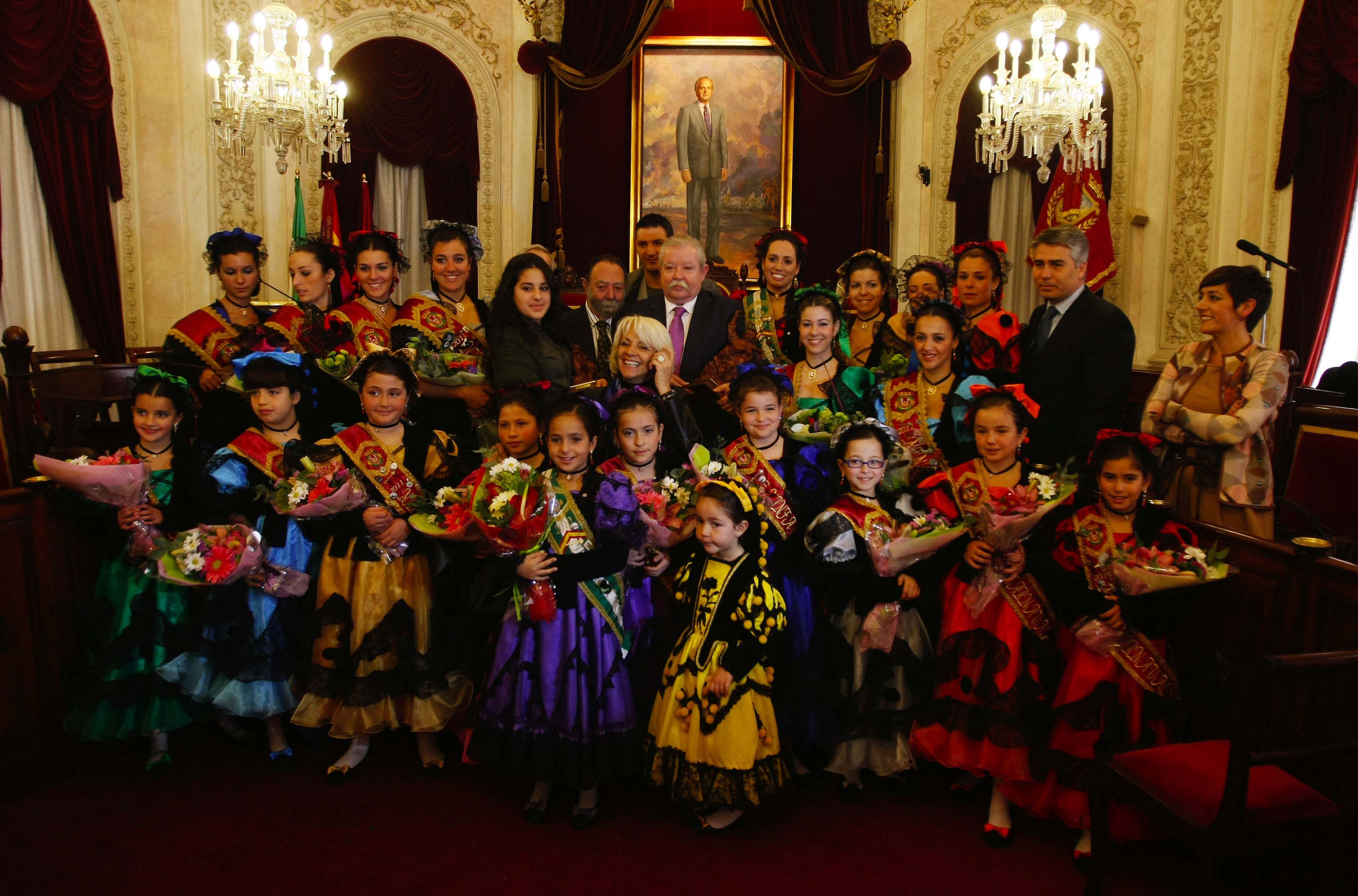 Recepción antes de la proclamación de la Diosa 2011