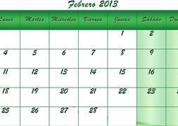 Calendario del Carnaval de Cádiz 2013