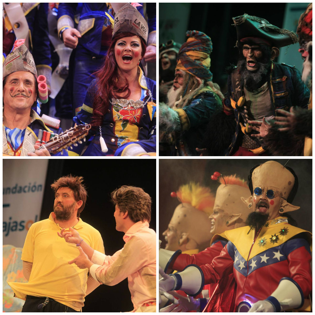 Estos son los premios en la final del Concurso de Carnaval del Gran Teatro Falla
