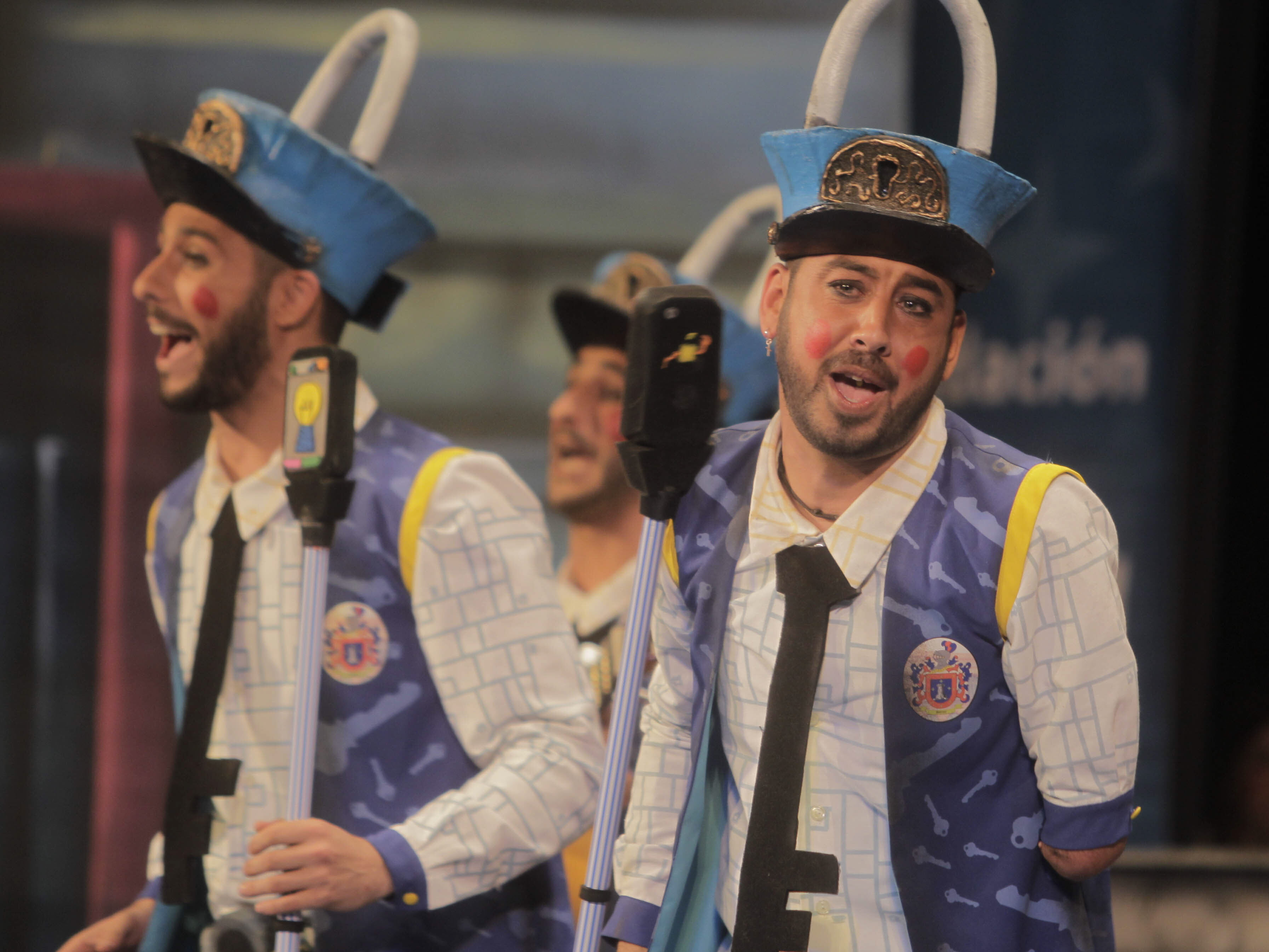 La chirigota de Los Molina mantiene su fe para el próximo Carnaval
