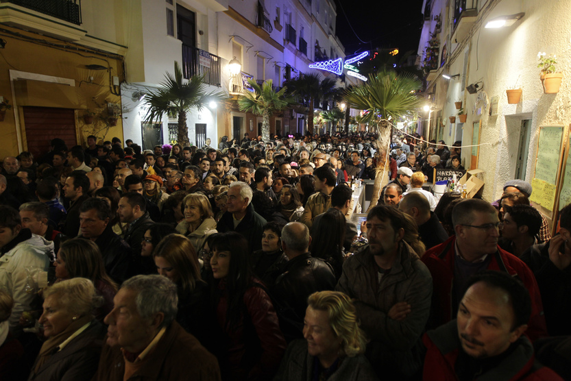 La final del tablao de La Palma reúne a miles de personas
