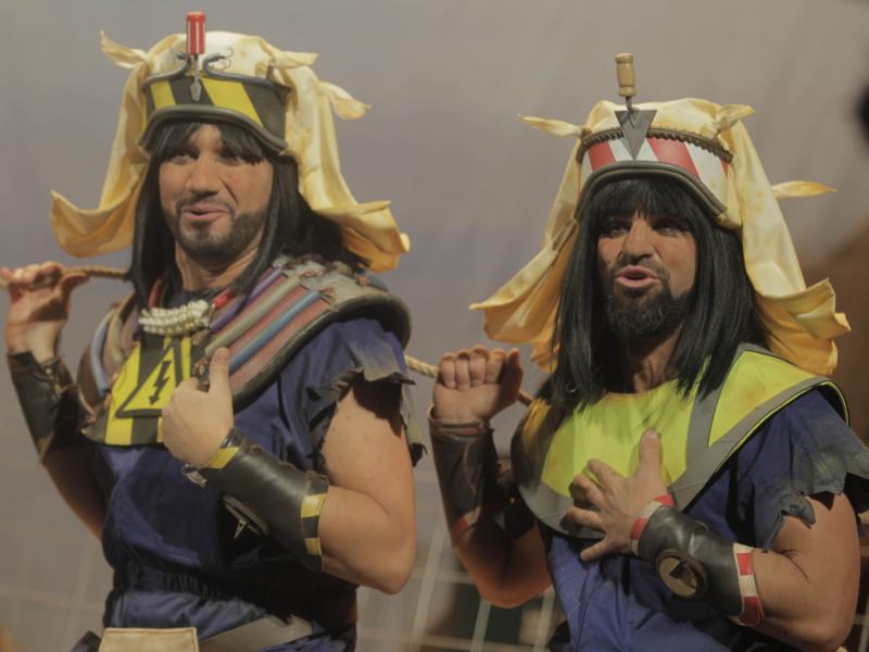 Los polvos egipcios Los polvos egipcios