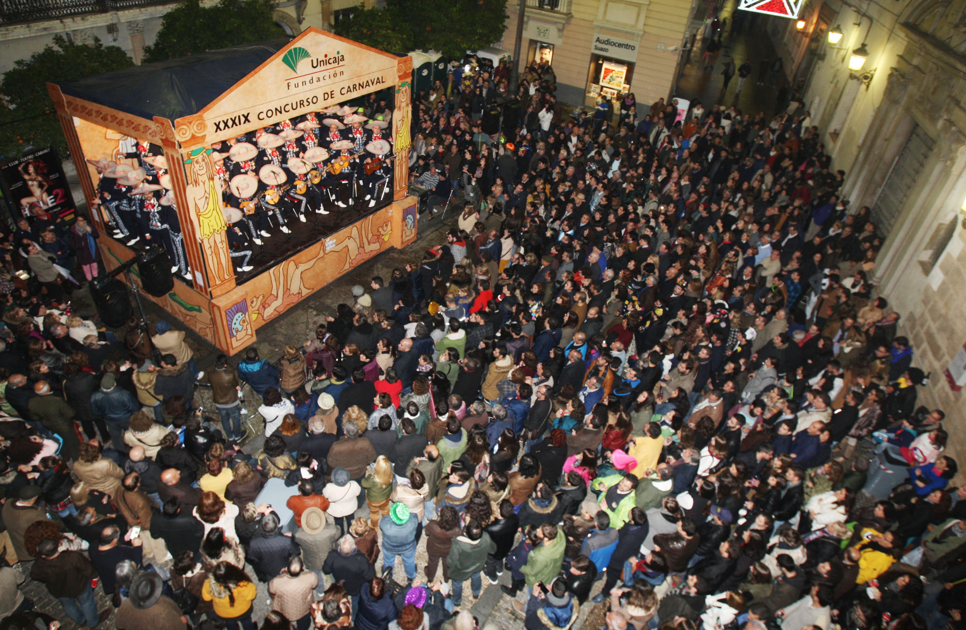El lunes arranca el concurso de Coplas del Carnaval Gaditano de Unicaja