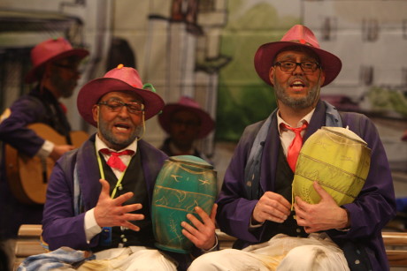 Actuación de la chirigota Cari tenemos toda la eternidad Écija 2018 Carnaval de Cádiz