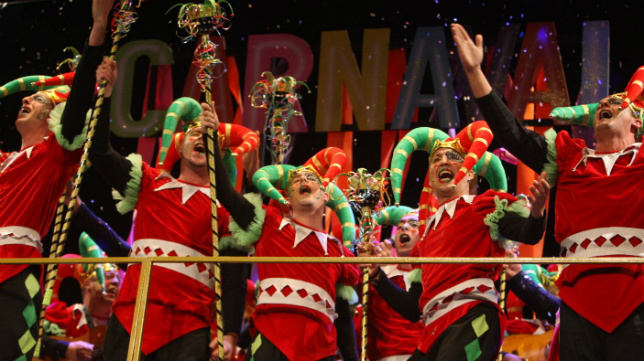'La octava maravilla', comparsa de El Puerto de Santa María. Carnaval de Cádiz 2018