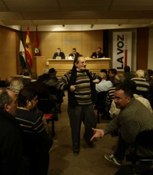Manolo Santander, Francisco Oliva, Carmelo García y Juan Rivero, Antifaces de Oro