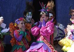 Rubén Rey pregona el Carnaval de los niños, que ya tiene diosa
