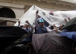El pronóstico anuncia fuerte lluvia durante los primeros días de fiesta