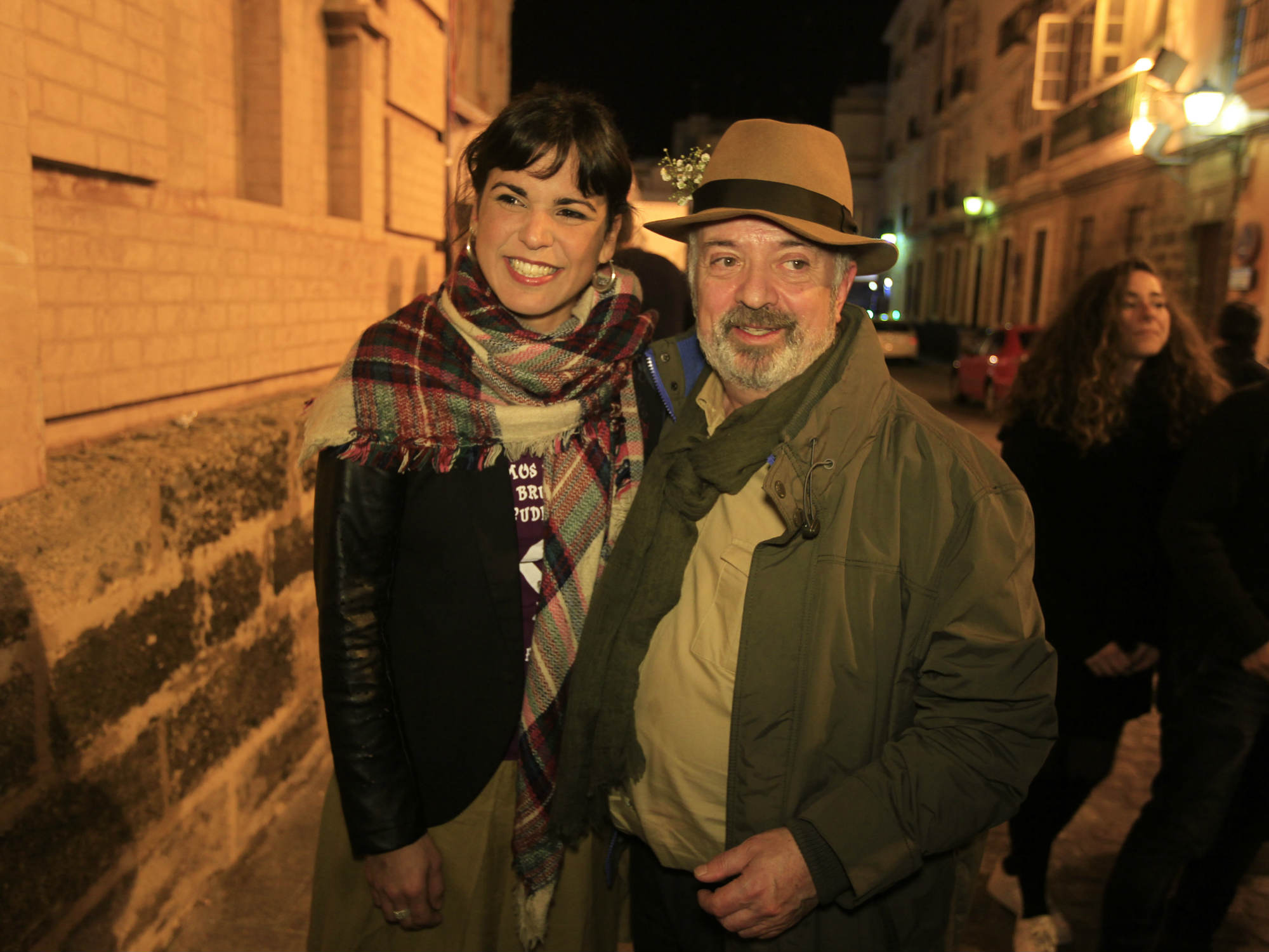 Antonio Martín y Teresa Rodríguez, unidos por la defensa de la mujer
