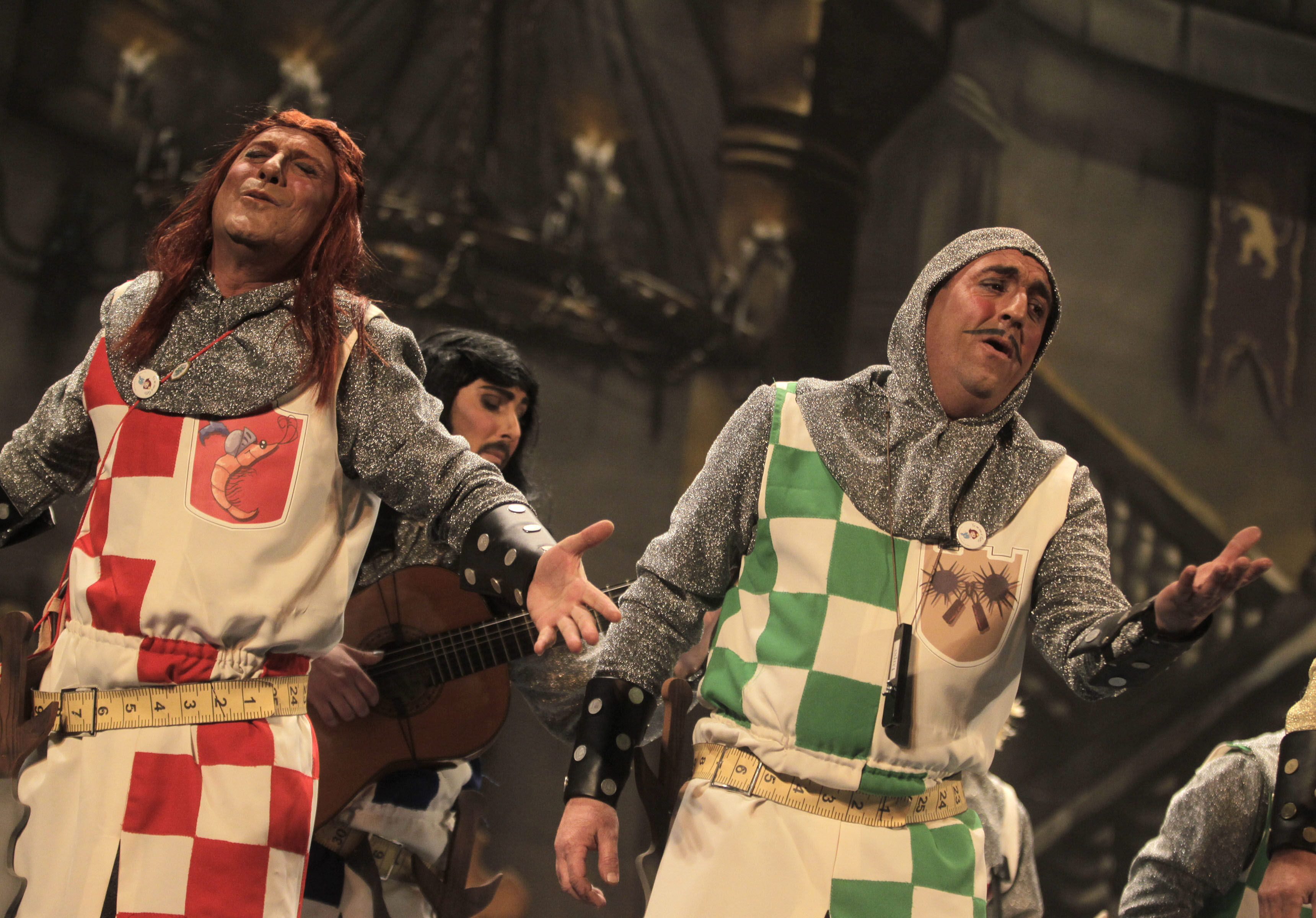 Aragón, Tino, Lupo, Pastrana y Pardo, triunfadores en los premios 'Lo mejó de lo mejón' del Carnaval 2015