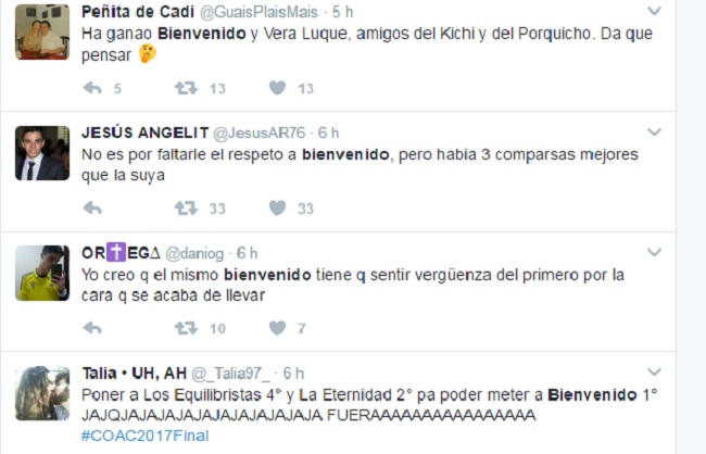 El polémico fallo del Jurado: Bienvenido vs Martínez Ares
