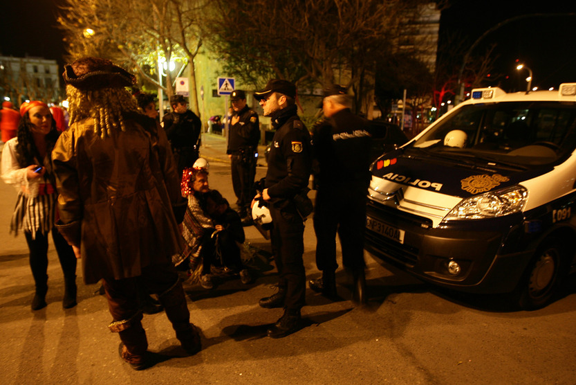 La Policía cifra en 360.000 las personas que disfrutaron del sábado de Carnaval
