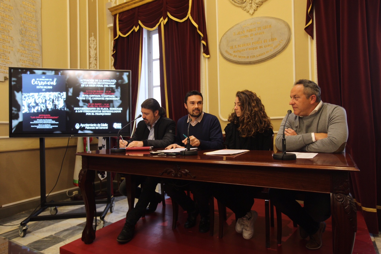 Varios actos conmemorarán el 80 aniversario de la prohibición del Carnaval