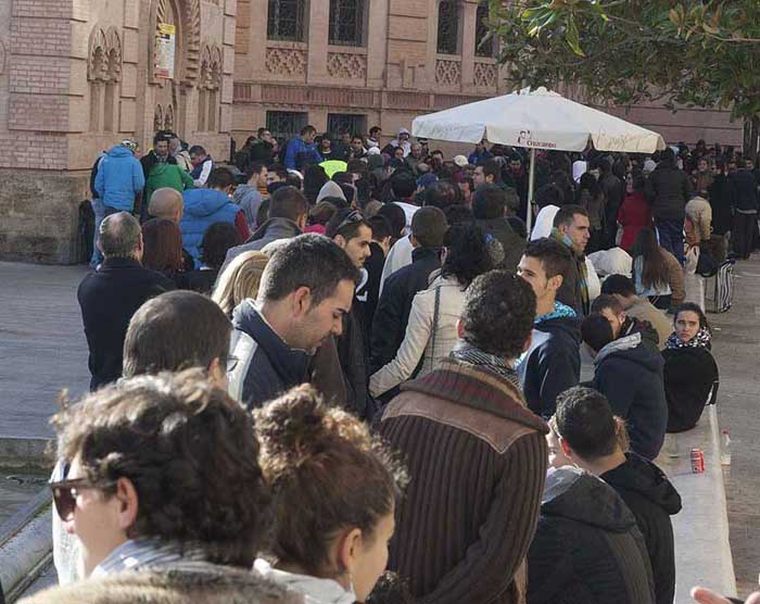 El primer día de venta por internet acaba con nueve sesiones agotadas