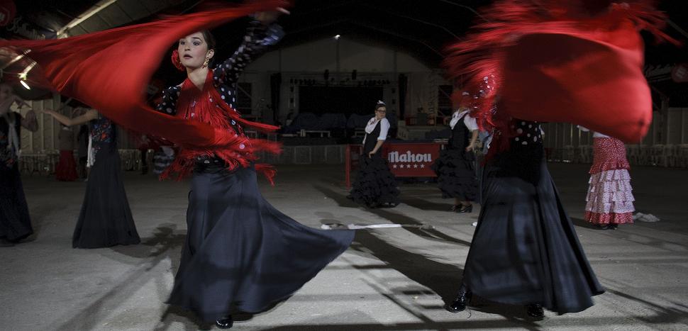 Última jornada del concurso de Baile por Tanguillos en la carpa