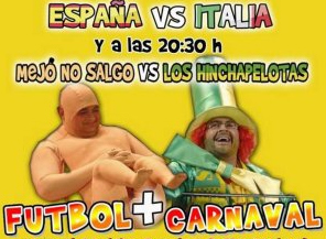 Una Eurocopa carnavalesca
