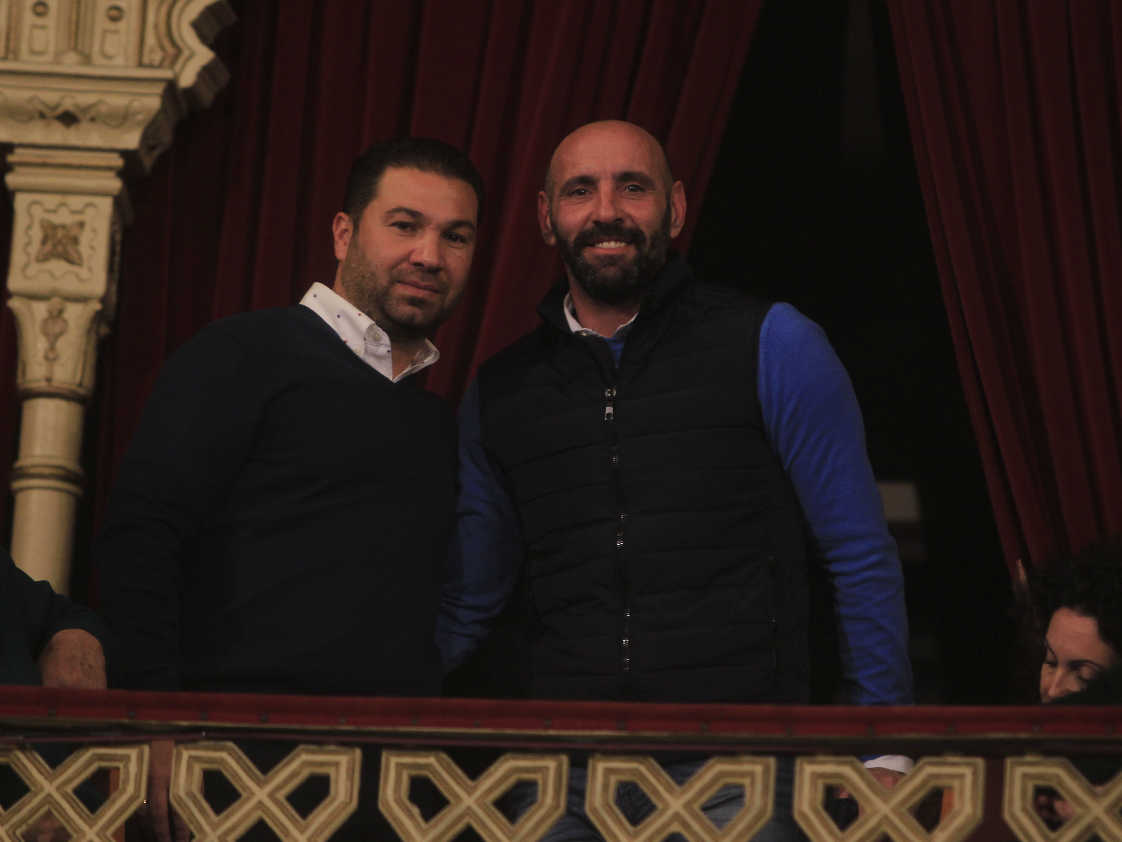 Monchi, en el Falla: «Para mí Juan Carlos Aragón es como el Sevilla»