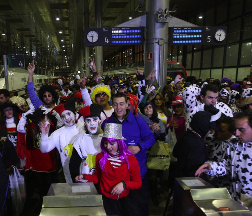 Renfe ofertará más de 200.000 plazas durante el fin de semana de Carnaval