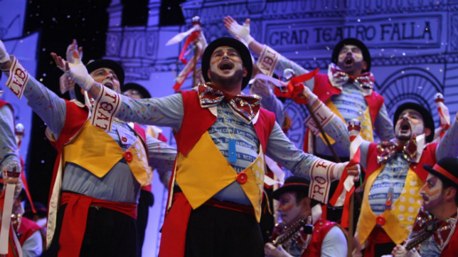 'Don taratachín', coro de Julio Pardo y Antonio Rivas. Carnaval de Cádiz 2018