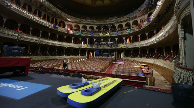 Interior del Teatro Falla