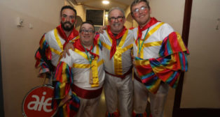 La Chirigota de Afanas en el Teatro Falla