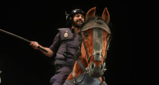 El caballo de la chirigota del Bizcocho