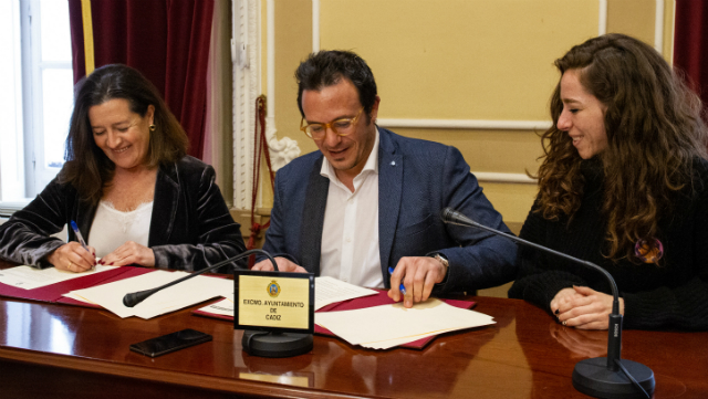 Convenio Ayuntamiento y Cruzcampo.