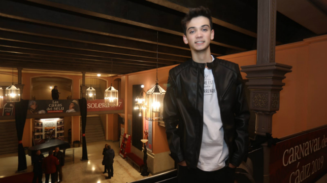 Dave en semifinales del COAC 2019 del Carnaval de Cádiz