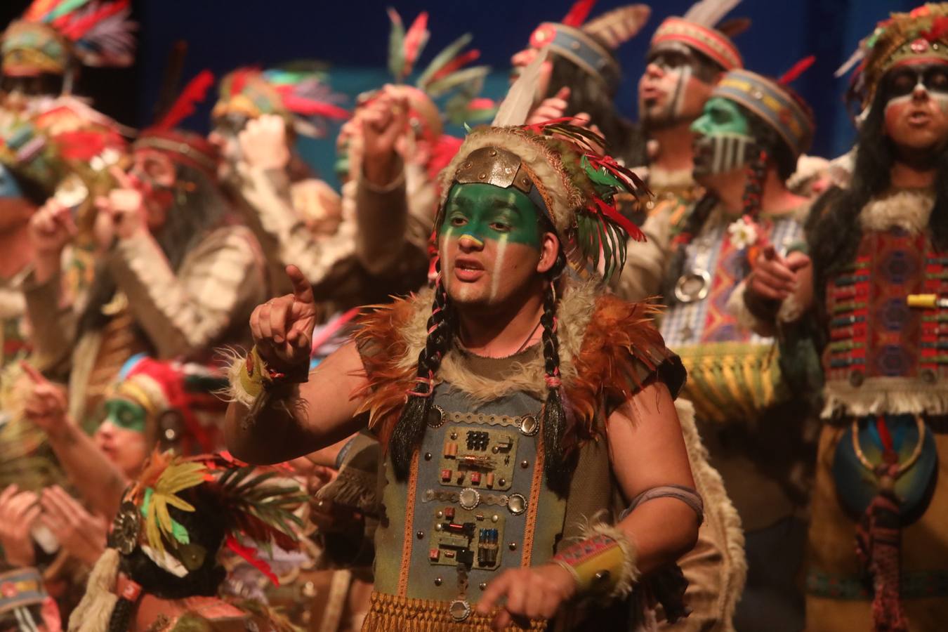 Gran reserva en cuartos del COAC 2019 Actuación del coro La Voz del Carnaval de Cádiz Gran reserva en cuartos del COAC 2019 Actuación del coro La Voz del Carnaval de Cádiz