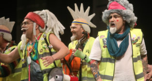 Los yayoflautas en cuartos.