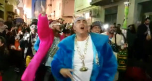 COAC 2019: Pasacalles de la chirigota 'Daddy Cadi'
