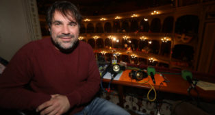 Tino Tovar en el Teatro Falla durante el COAC