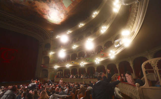 El Teatro Falla durante el COAC 2019