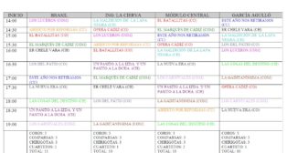 Horarios y agrupaciones batalla de coplas de Cádiz 2019