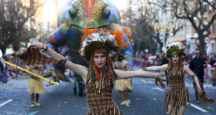 Imagen de archivo de la Cabalgata de Carnaval 2019. Foto: Francis Jiménez