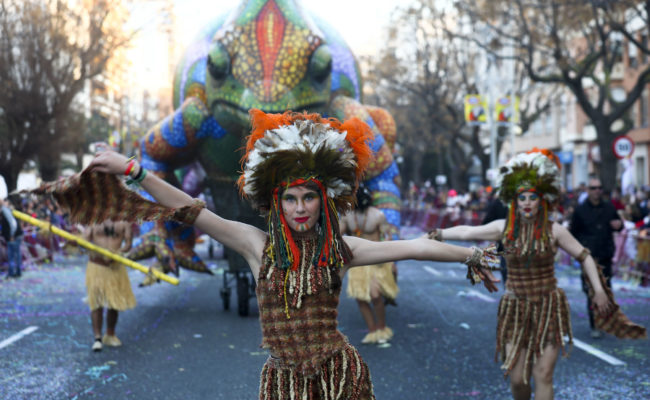 Imagen de archivo de la Cabalgata de Carnaval 2019. Foto: Francis Jiménez