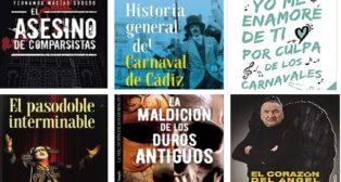 Algunos de los libros que se han escrito sobre el Carnaval de Cádiz
