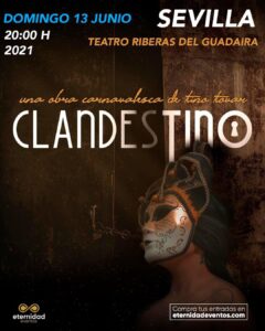 El nuevo espectáculo de Tino Tovar para el Carnaval de Cádiz 2021, ClandesTino